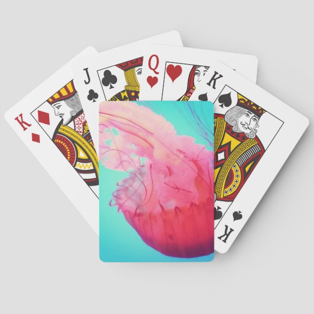 The jellyfish  playing cards (Back)