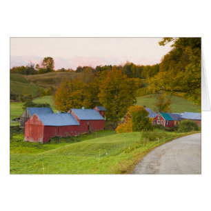 The Jenne Farm in Woodstock, Vermont. Fall.