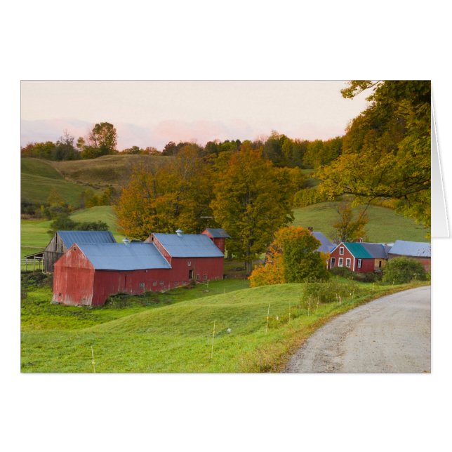 The Jenne Farm in Woodstock, Vermont. Fall. (Front Horizontal)