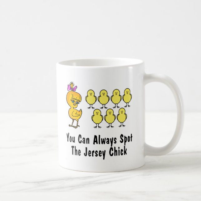 The Jersey Chick Coffee Mug (Right)
