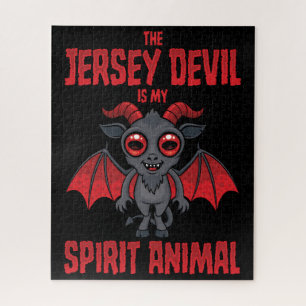 The Jersey Devil Is My Spirit Animal Jigsaw Puzzle