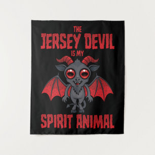The Jersey Devil Is My Spirit Animal Tapestry