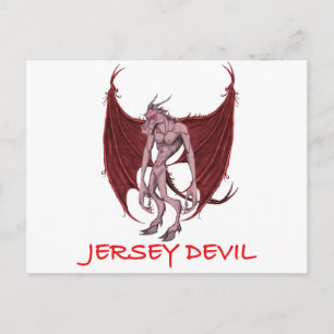 THE JERSEY DEVIL POSTCARD