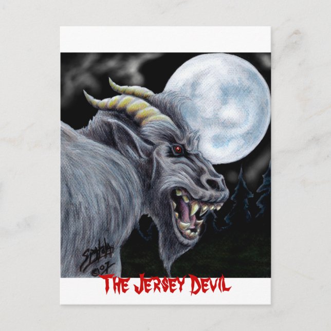 The Jersey Devil Postcard 2 (Front)