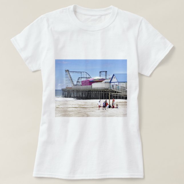 The Jersey Shore at Seaside Heights T-Shirt (Design Front)