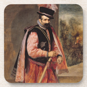The Jester named 'Don Juan of Austria', c.1632/35 Coaster