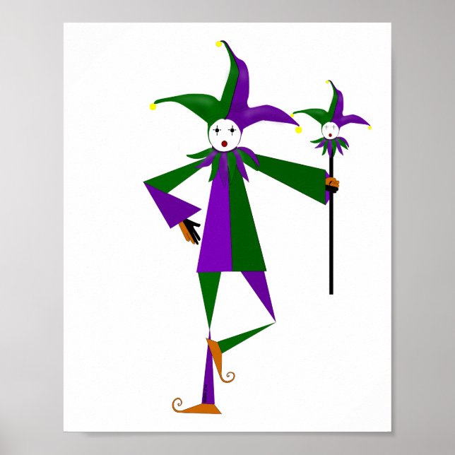 The Jester Print, Value Poster Paper (Matte) (Front)