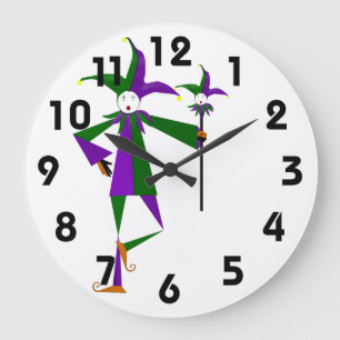 The Jester Wall Clock