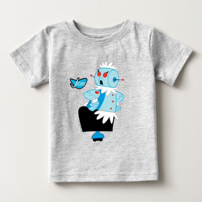 The Jestons | Rosie the Robot Baby T-Shirt (Front)