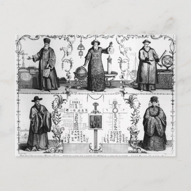 The Jesuits in China Postcard (Front)