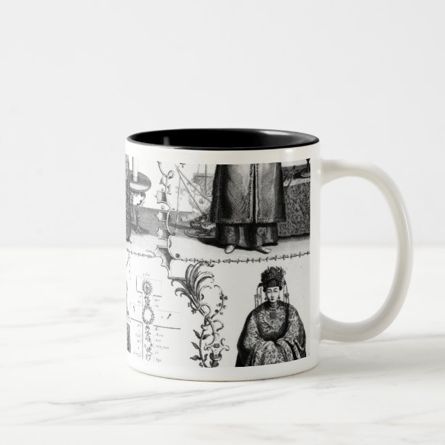 The Jesuits in China Two-Tone Coffee Mug (Right)