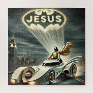 The Jesusmobile: Saviour in the Night Jigsaw Puzzle