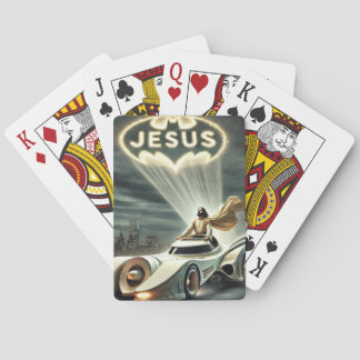 The Jesusmobile: Saviour in the Night Playing Cards