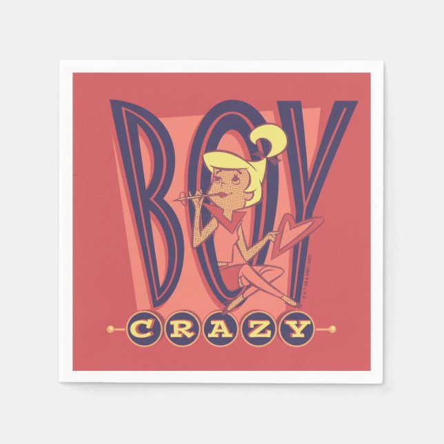 The Jetsons | Boy Crazy Napkin (Front)