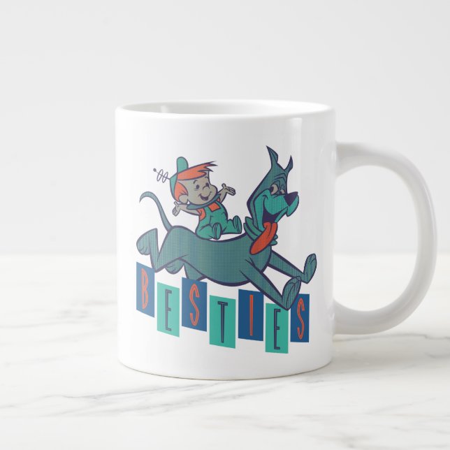 The Jetsons | Elroy & Astro Besties Large Coffee Mug (Right)