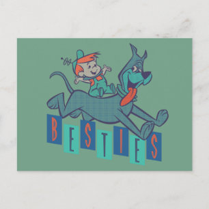 The Jetsons   Elroy & Astro Besties Postcard