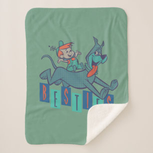 The Jetsons   Elroy & Astro Besties Sherpa Blanket