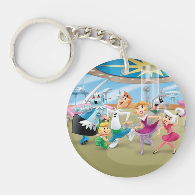 The Jetsons | Family Dance Party Key Ring (Front)