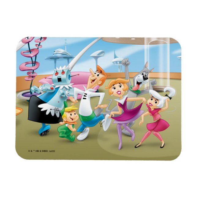 The Jetsons | Family Dance Party Magnet (Horizontal)