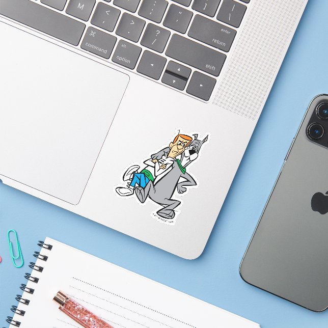 The Jetsons | George & Astro Buddies (Laptop w/ iPhone)