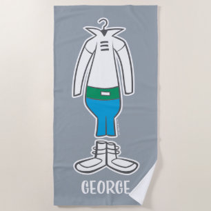 The Jetsons   George's Suit Beach Towel