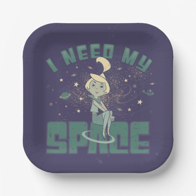 The Jetsons | I Need My Space Paper Plate (Front)