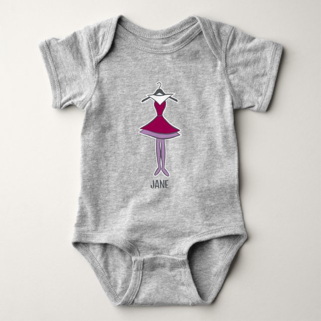 The Jetsons | Jane's Dress Baby Bodysuit (Front)