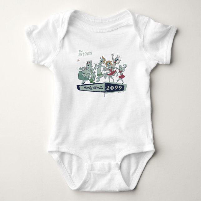 The Jetsons | Party Like It's 2099 Baby Bodysuit (Front)