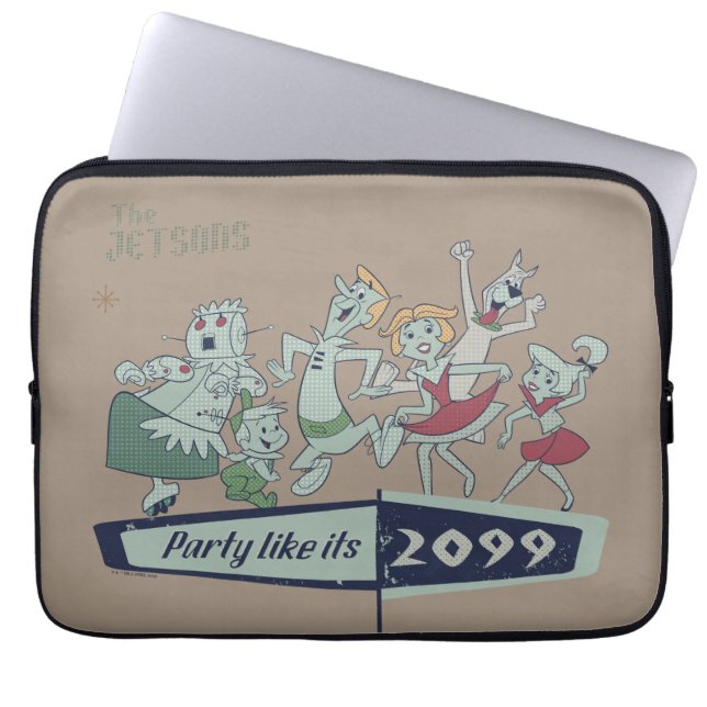 The Jetsons | Party Like It's 2099 Laptop Sleeve (Front)