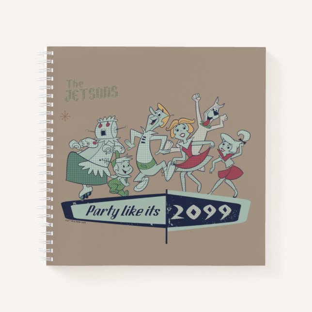 The Jetsons | Party Like It's 2099 Notebook (Front)