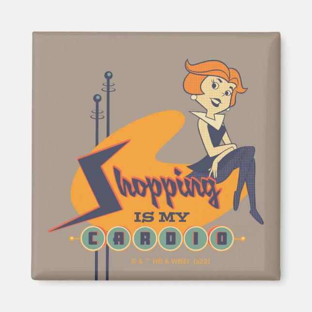 The Jetsons | Shopping is My Therapy Magnet (Front)
