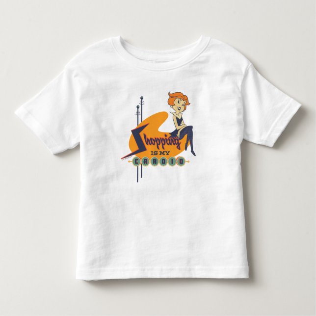 The Jetsons | Shopping is My Therapy Toddler T-Shirt (Front)