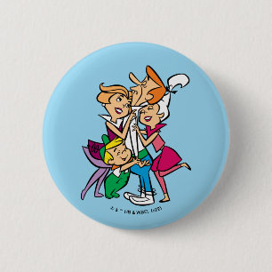 The Jetsons   The Family 6 Cm Round Badge