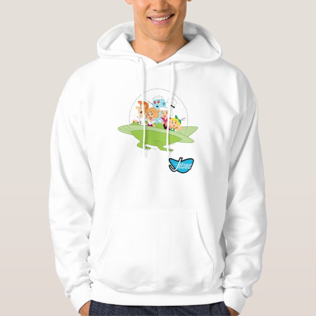 The Jetsons | The Family Flying Car Hoodie (Front)