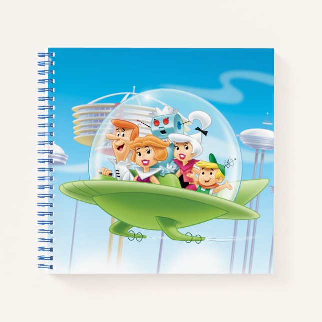 The Jetsons | The Family Flying Car Notebook (Front)