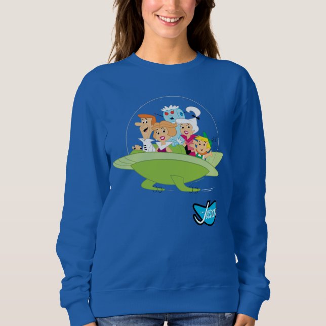 The Jetsons | The Family Flying Car Sweatshirt (Front)