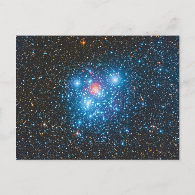 The Jewel Box Kappa Crucis Star Cluster NGC 4755 Postcard (Front)