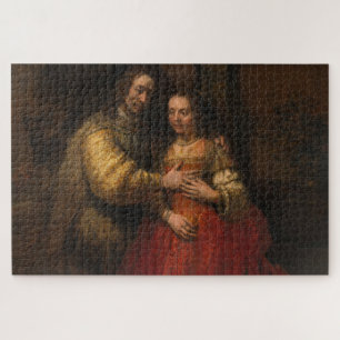 The Jewish Bride (by Rembrandt) Jigsaw Puzzle