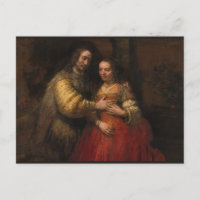 The Jewish Bride by Rembrandt van Rijn