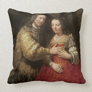 The Jewish Bride, c.1667 (oil on canvas) Cushion