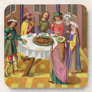 The Jews' Passover, facsimile of a 15th century mi Coaster
