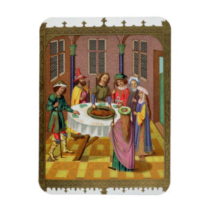 The Jews' Passover, facsimile of a 15th century mi Magnet