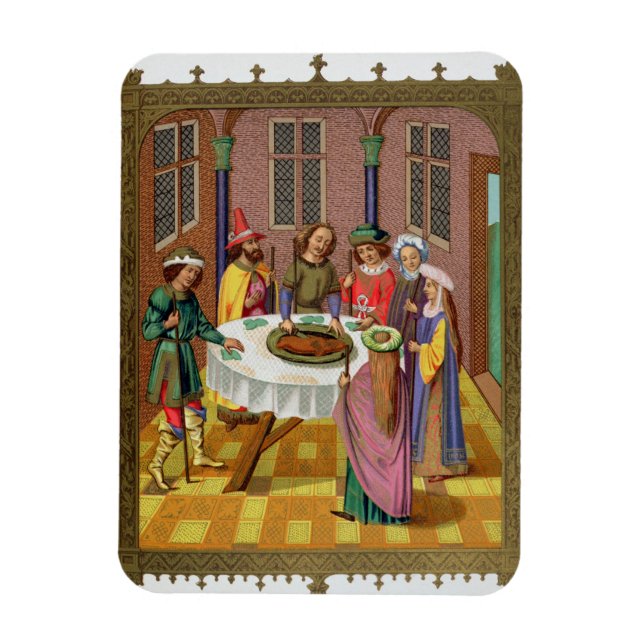 The Jews' Passover, facsimile of a 15th century mi Magnet (Vertical)