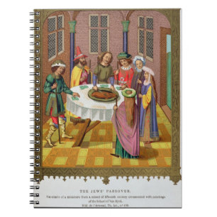 The Jews' Passover, facsimile of a 15th century mi Notebook