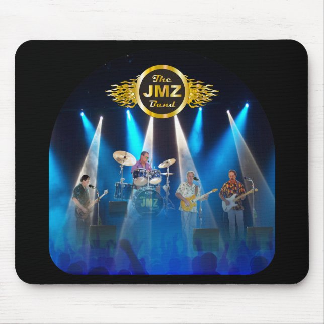 The JMZ Band Under The Lights Mousepad (Front)