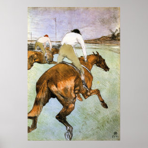 The Jockey 2 by Toulouse-Lautrec Poster