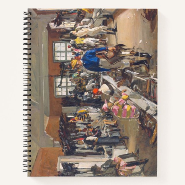 The Jockeys' Dressing Room at Ascot Racecourse Notebook (Front)