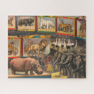 The John Robinson Largest, Most Complete Menagerie Jigsaw Puzzle