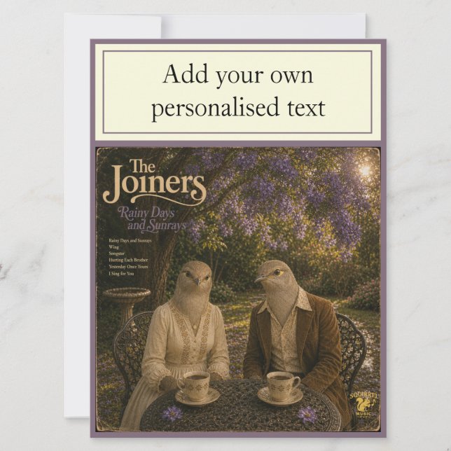 The Joiners Album: a Parody (Front)