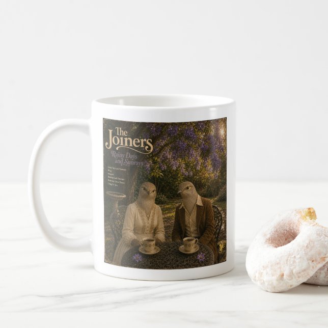 The Joiners Album: a Parody Coffee Mug (With Donut)